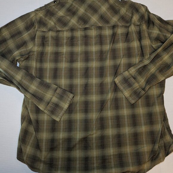 Sonoma Shirt Mens xxl Pearl Snap Fitted Western Cowboy Rodeo 100% Cotton - Picture 5 of 6